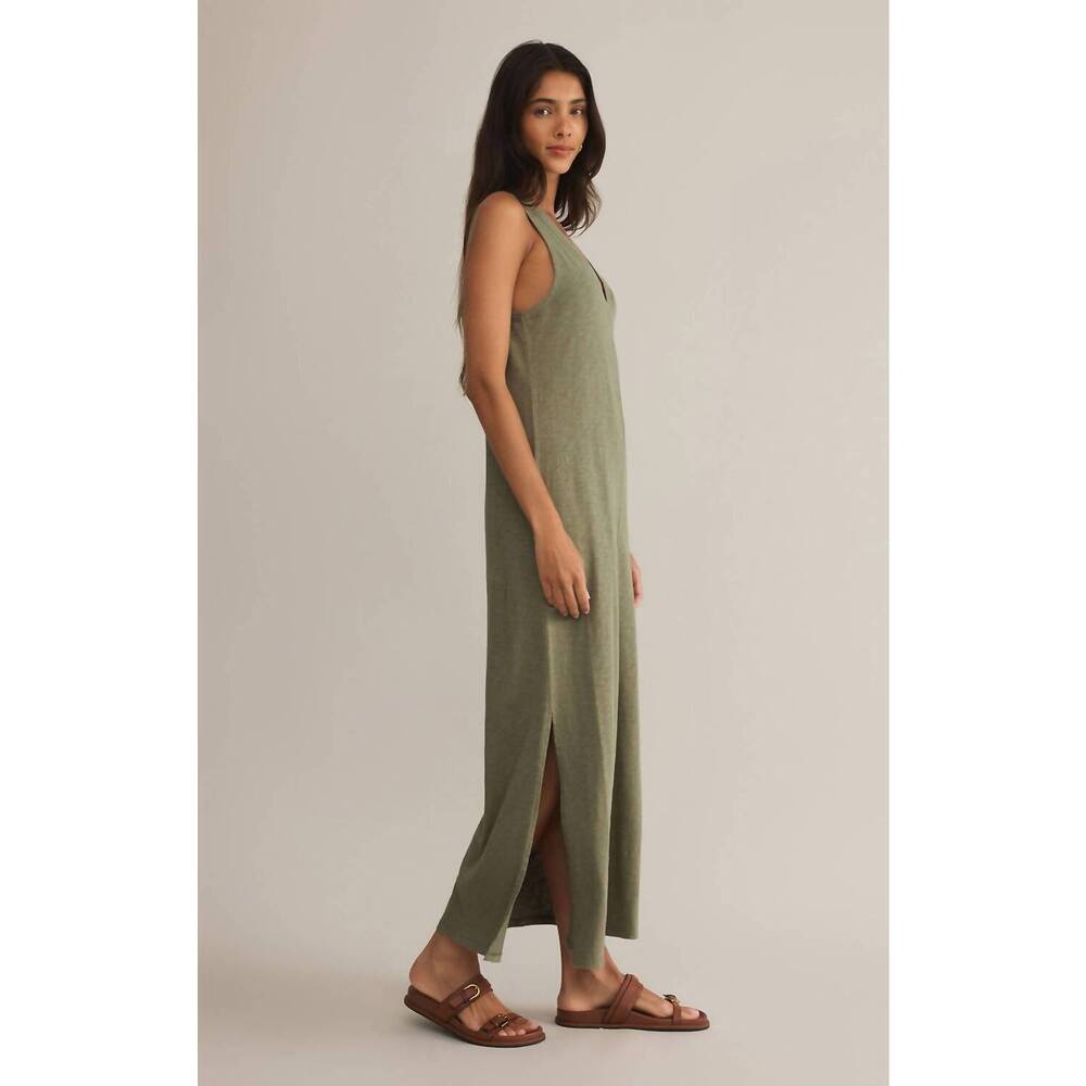 NEW Z SUPPLY palisades maxi dress in avocado - Picture 3 of 5
